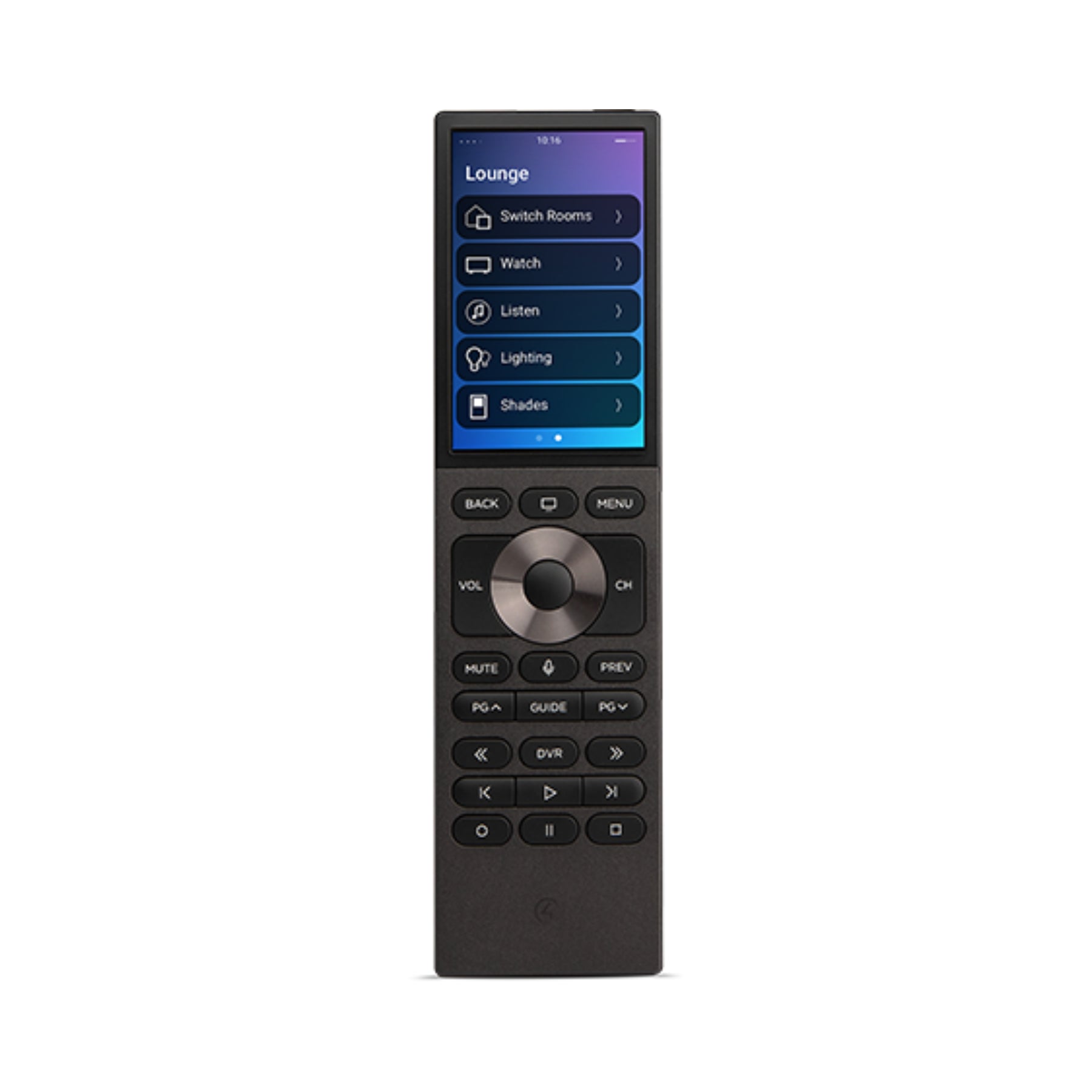 Control4 Halo TS Touch Remote - Smart Home Automation Control with Backlit LCD Screen | Compatible with Alexa & Google Assistant | Perfect for Home Theater & Lighting Control