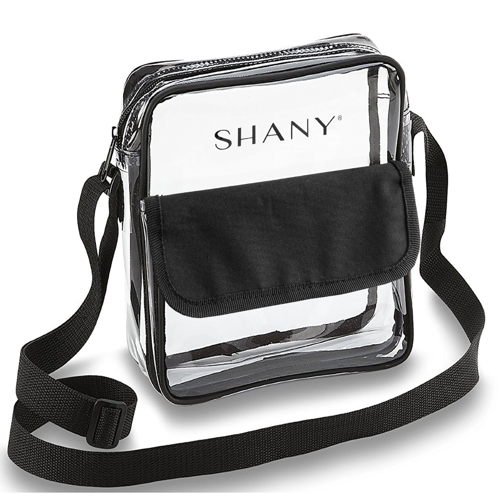 Versatile Clear Cross Body Messenger Bag for Men & Women - Lightweight, Durable & Waterproof - Perfect for Travel, Work & Everyday Use
