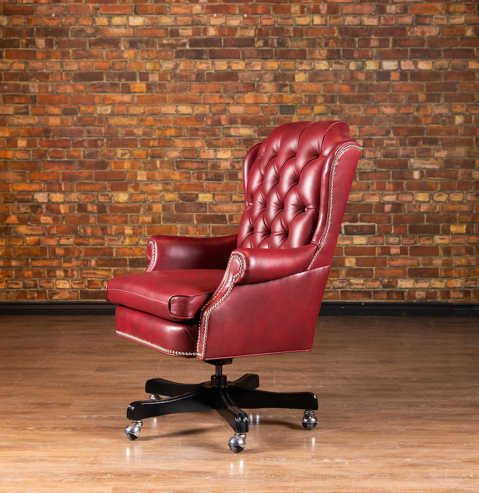 Premium Ergonomic Executive Office Chair - High Back Leather Swivel Chair for Home & Business Use - Perfect for Presidents, Managers & Professionals