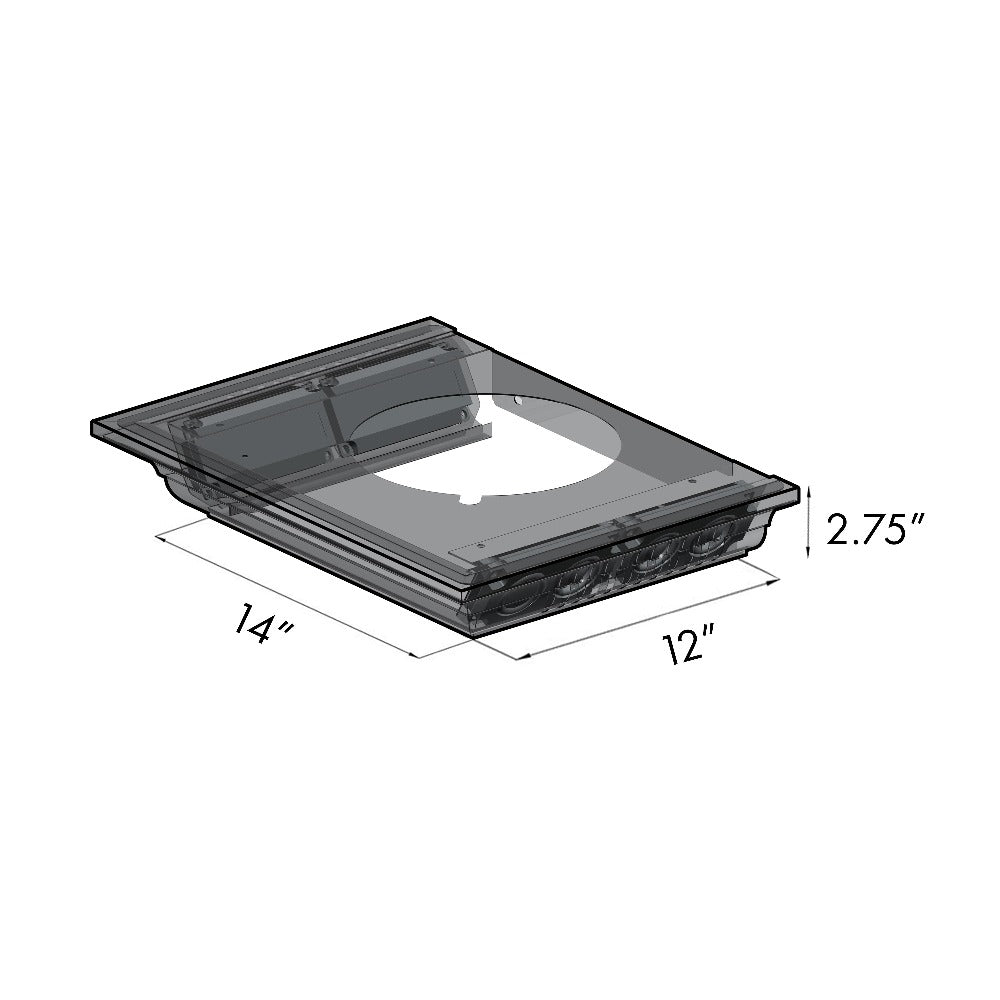 ZLINE Professional Stainless Steel Wall Mount Range Hood with Built-in CrownSound Bluetooth Speakers (697CRN BT) - Perfect for Modern Kitchens & Open-Concept Living Spaces