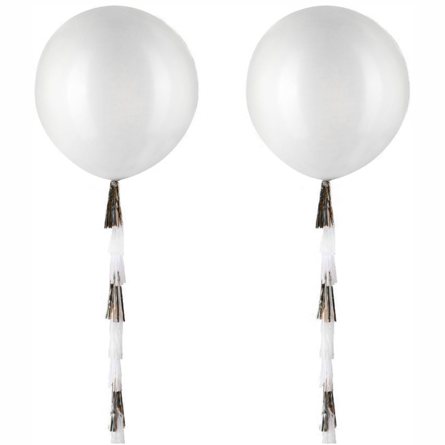20PCS Gold & White Tissue Paper Tassels + 2PCS 36