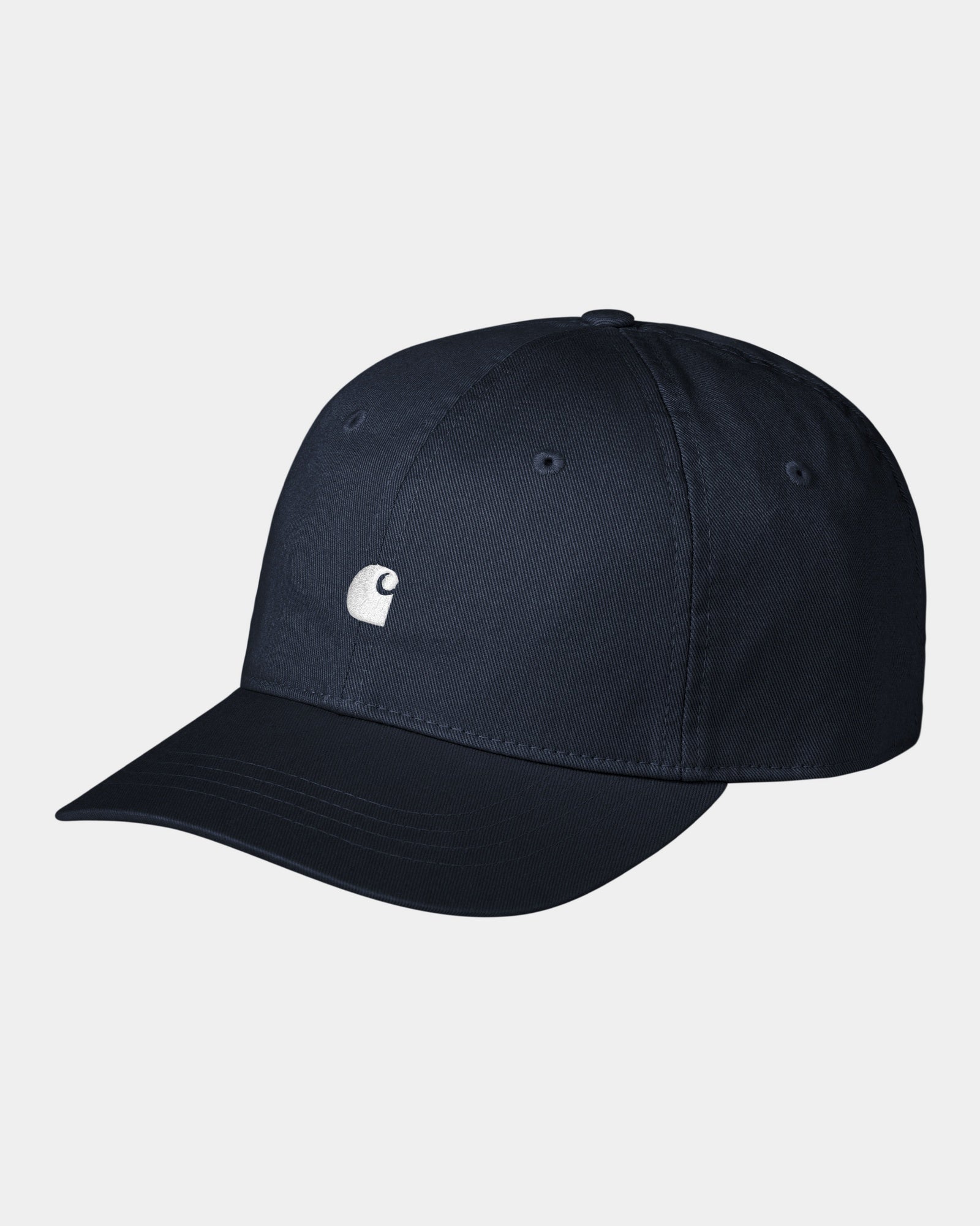 Madison Logo Cap - Stylish Baseball Hat for Men & Women | Mizar White | Perfect for Outdoor Sports, Casual Wear & Fashion Accessories