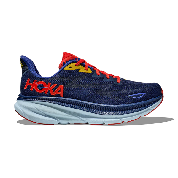 Hoka Clifton 9 Men's Running Shoes - Lightweight Cushioned Sneakers for Road Running & Jogging | Perfect for Marathon Training, Gym Workouts & Daily Walking