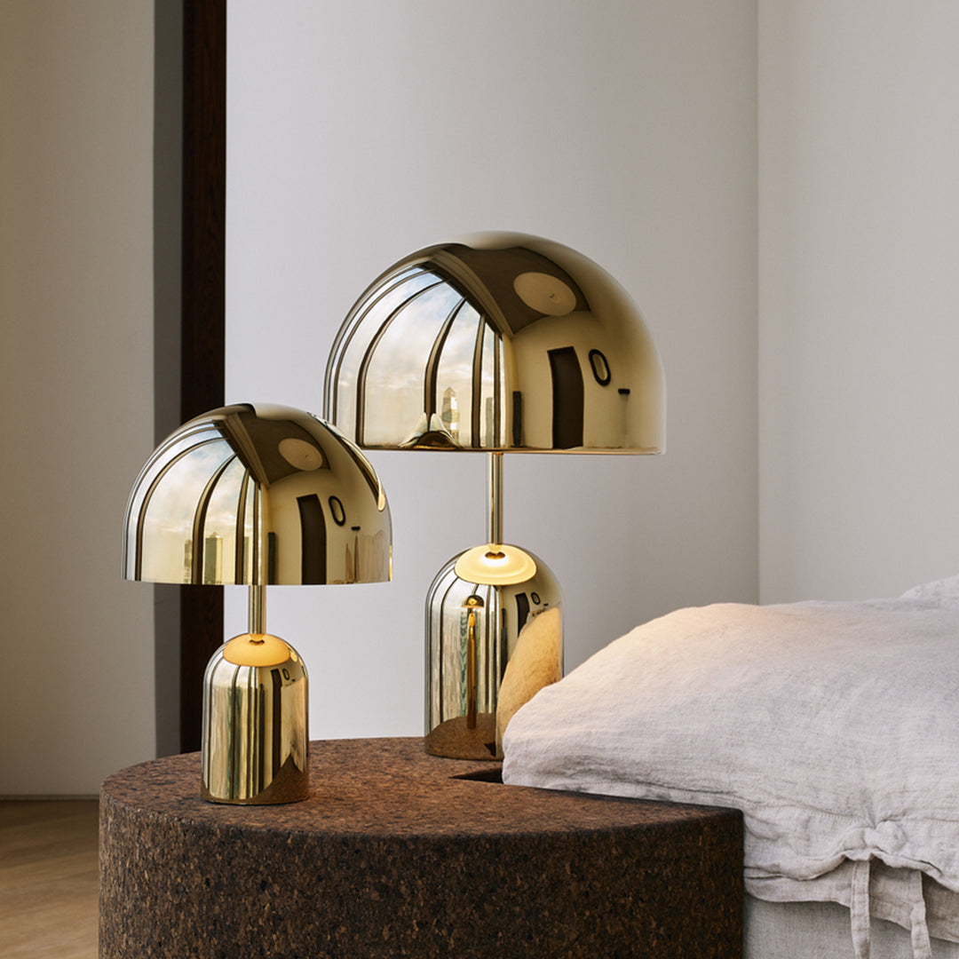 Bell Portable LED Table Lamp - Rechargeable Battery, Adjustable Brightness, Perfect for Bedroom, Office & Travel - Ideal for Reading, Studying & Night Light