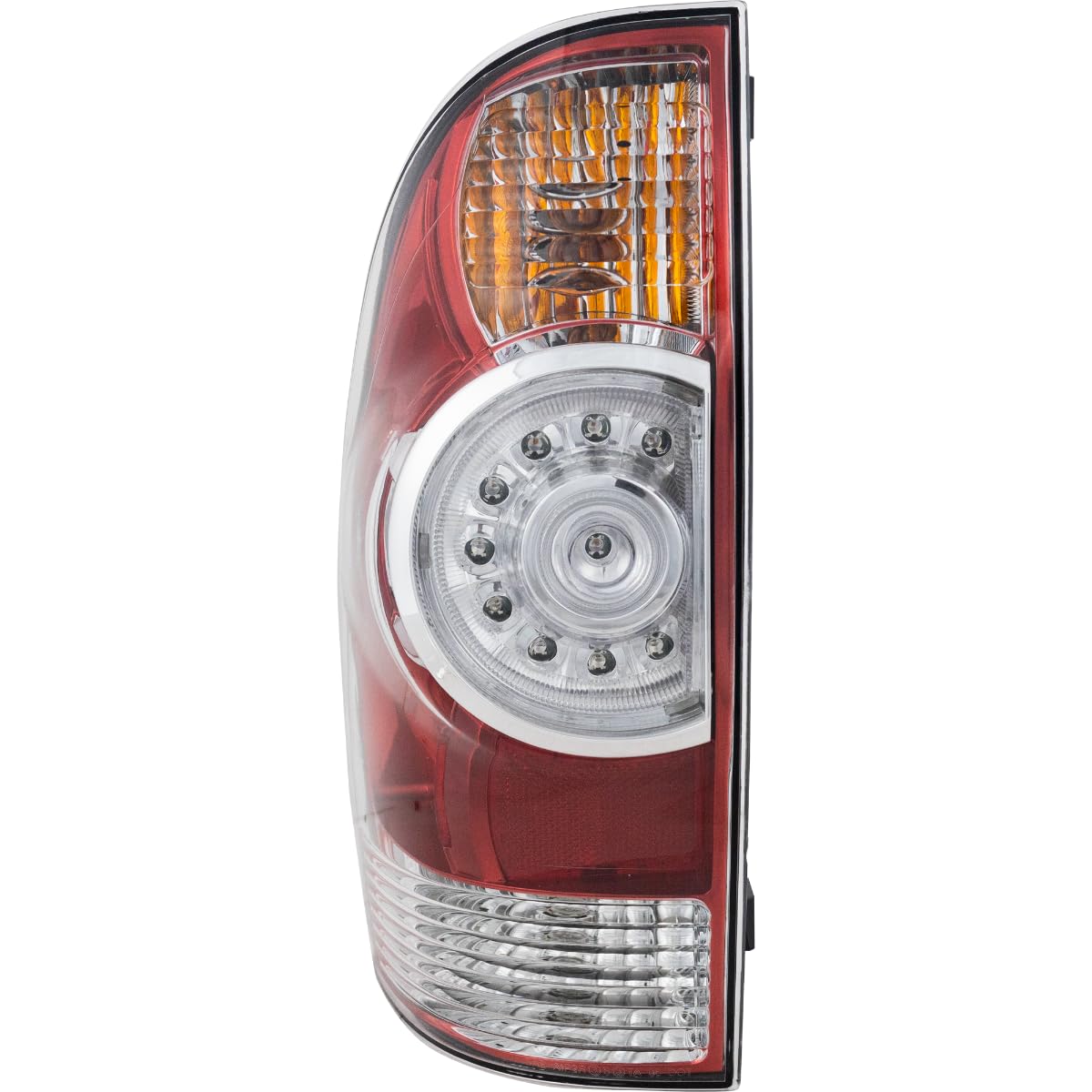 BAP For Toyota Tacoma 2009-2015 Left Hand Tail Lamp Assembly - LED Clear Lens Replacement Part (CAPA Certified) | Perfect for Off-Roading, Camping & Night Driving