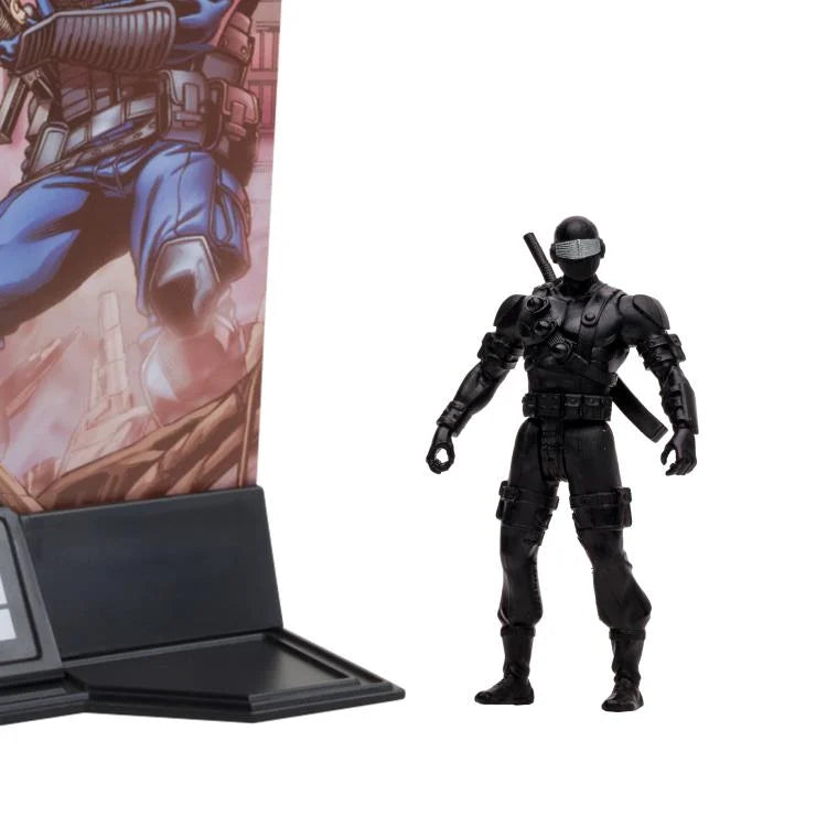 G.I. Joe Page Punchers Duke & Snake Eyes Action Figure 2-Pack with Exclusive Comic Book - Collectible Toys for Fans, Gifts for Kids & Adults, Display for Home & Office