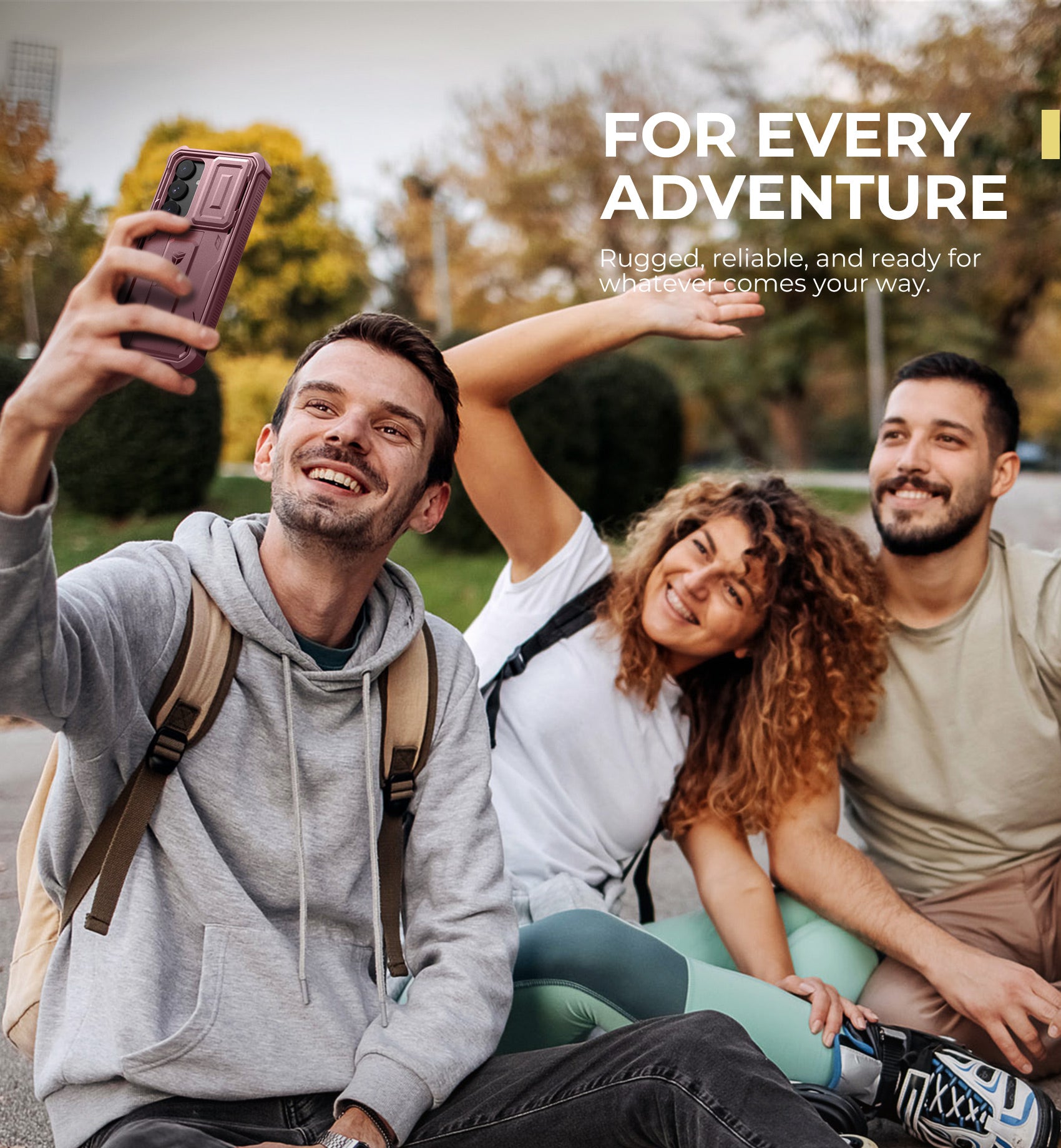 Durable Samsung Galaxy S25 Plus Case with Screen Protector - Heavy Duty Shockproof Cover, Slide Camera Protection & Kickstand - Perfect for Outdoor Activities, Work & Travel
