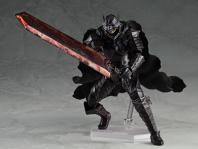 Figma #410 Guts Berserker Armor Ver. Repaint Skull Edition Action Figure - Berserk Anime Collectible for Display & Fan Collections