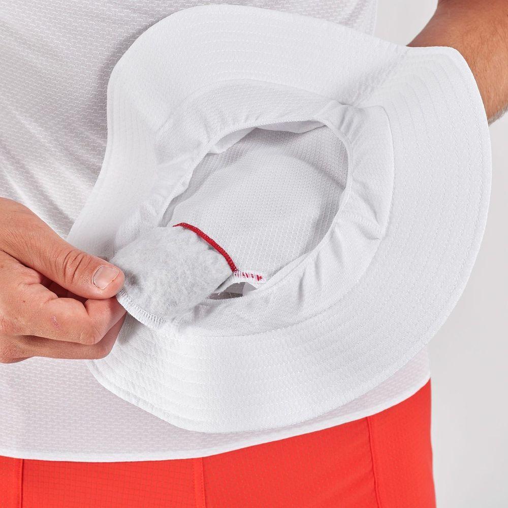 Salomon Unisex S/Lab Speed Bob Hat - Lightweight Running Cap for Men & Women (White/Alloy) - Perfect for Trail Running, Hiking & Outdoor Sports