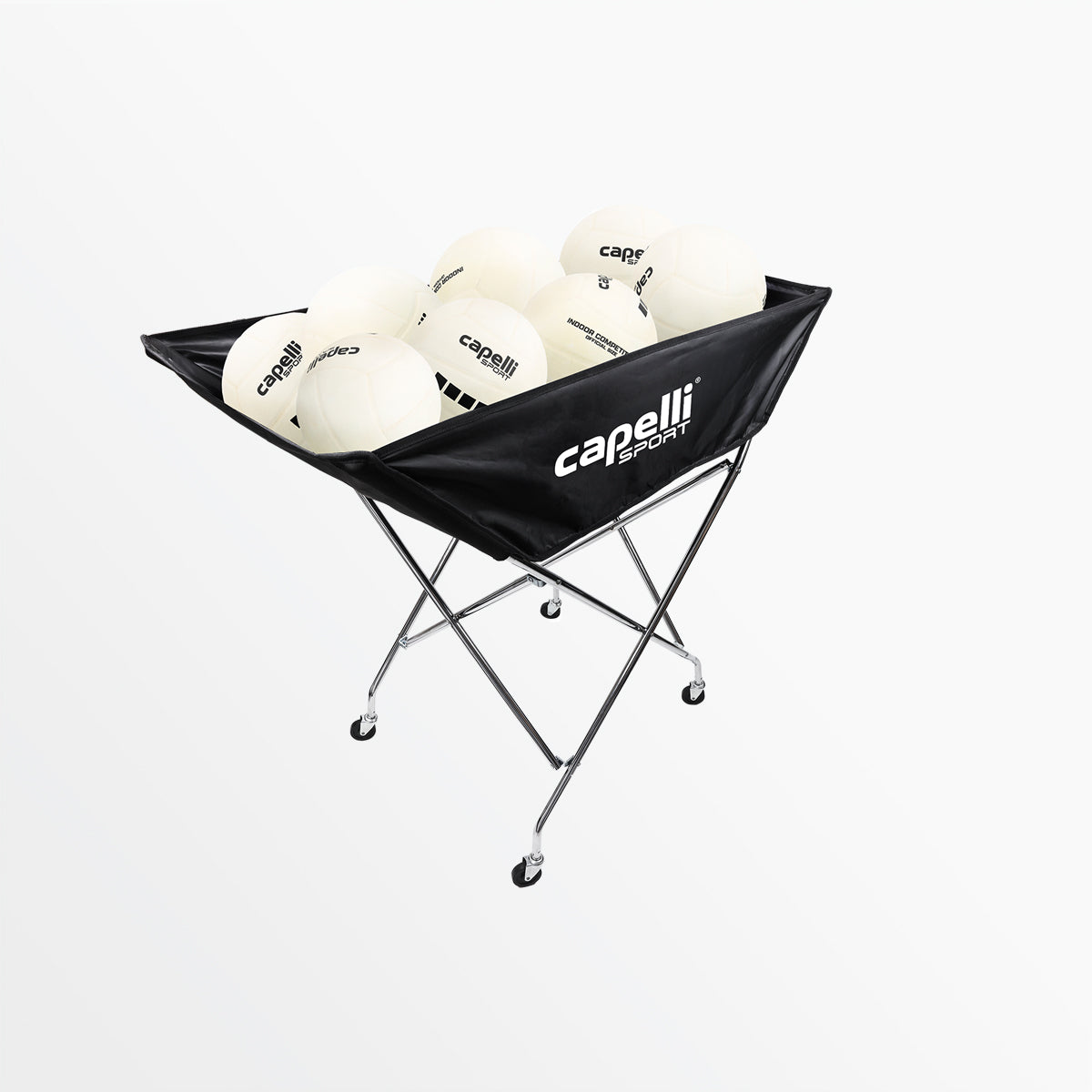 Portable Collapsible Hammock Ball Cart with Carry Bag - Lightweight Folding Utility Cart for Camping, Beach, Picnic & Outdoor Adventures