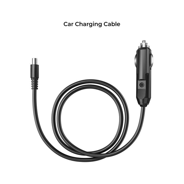 Bluetti Car Charging Cable for EB3A, EB70, B80 Portable Power Stations - Fast Charging for Camping, Road Trips & Emergency Power Outages