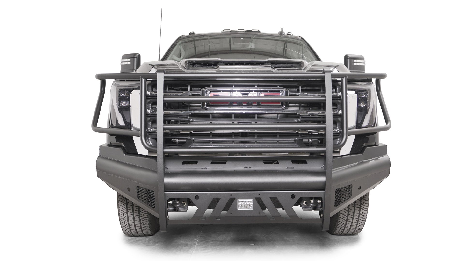 2024 GMC 2500/3500 Heavy Duty Black Steel Elite Front Bumper - Off-Road Protection & Stylish Upgrade for Trucks