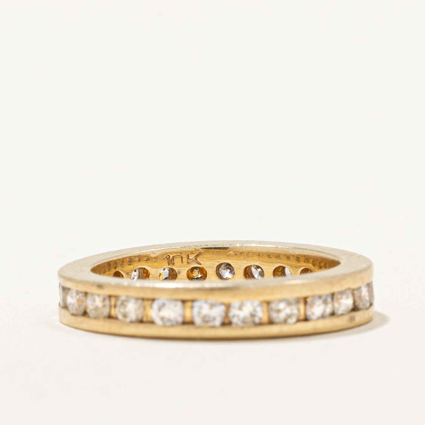 0.68ctw Diamond Eternity Wedding Band Ring for Women - Size 3.25 | Classic Round Cut Diamond Bridal Ring | Perfect for Engagement, Anniversary & Special Occasions