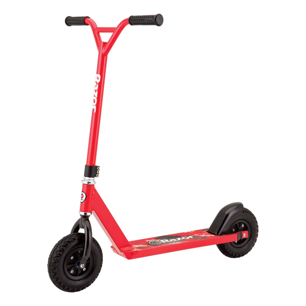Razor Pro RDS Dirt Scooter for Kids & Adults - Red Off-Road Electric Scooter for Adventure & Commuting | Perfect for Trail Riding, Backyard Fun & Urban Transportation