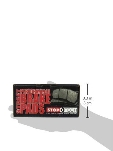 StopTech 309.13860 Sport Brake Pads with Shims & Hardware Kit - High Performance Braking for Track & Street Use - Perfect for Sports Cars & Performance Vehicles