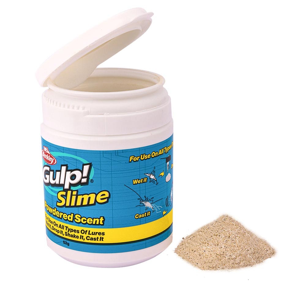 Berkley Gulp! Slime Scent Fishing Bait - Artificial Soft Plastic Lures for Bass, Trout, and Walleye - Perfect for Freshwater and Saltwater Fishing