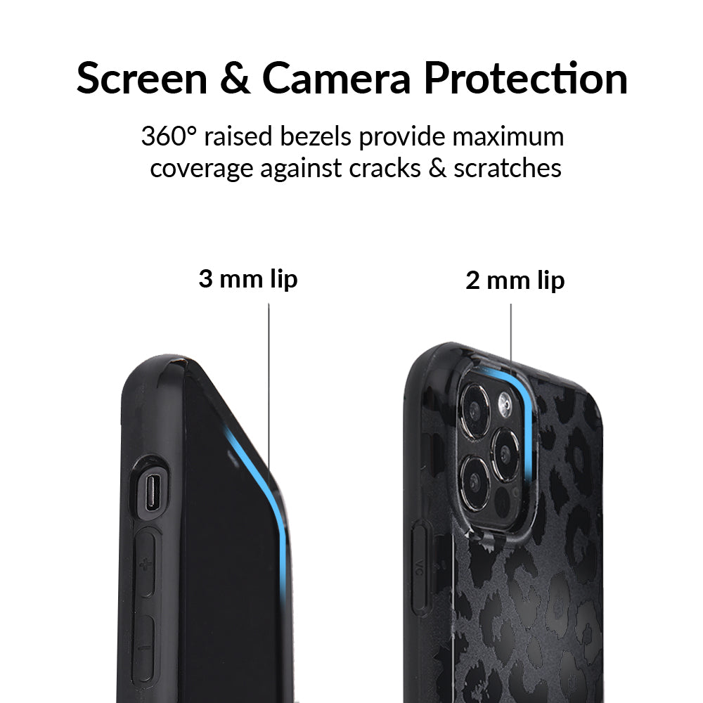 Black Leopard iPhone Case - Stylish & Durable Phone Cover for iPhone [Model] - Perfect for Everyday Use, Outdoor Adventures & Fashion Protection
