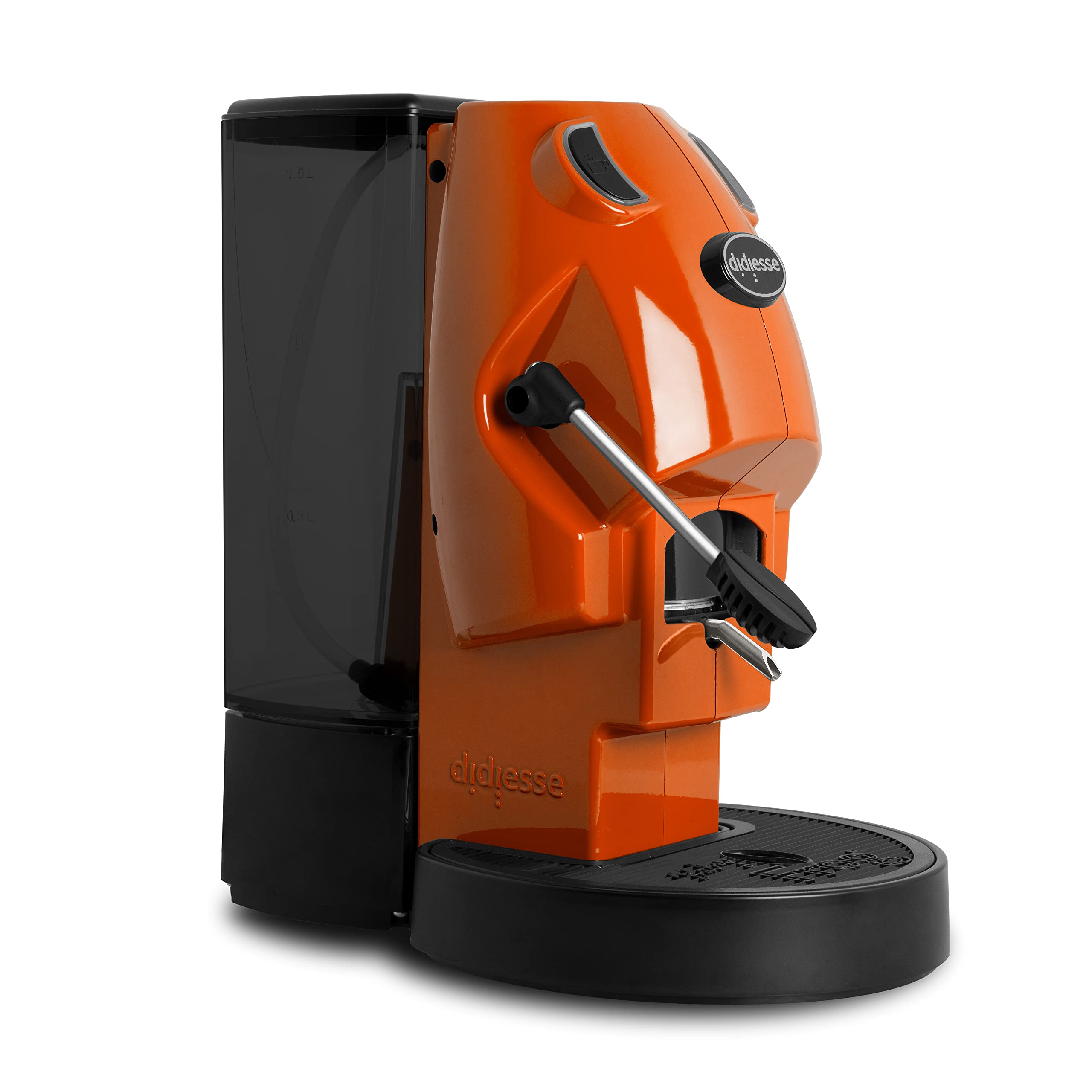 Didiesse Baby Frog 44mm Pod Coffee Machine - Compact 450W with Standby Function & 1.5L Tank (Orange) - Perfect for Home, Office, and Small Spaces