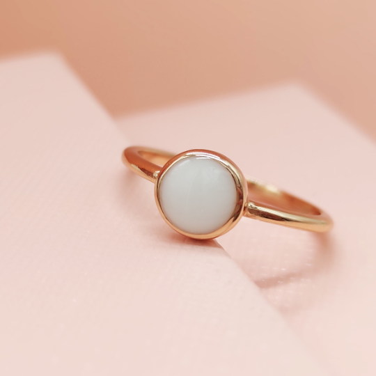 Life Circle: 24K Gold Breastmilk Keepsake Ring - Cherish Precious Memories of Motherhood | Perfect for Breastfeeding Moms, Newborn Gifts & Memorial Jewelry