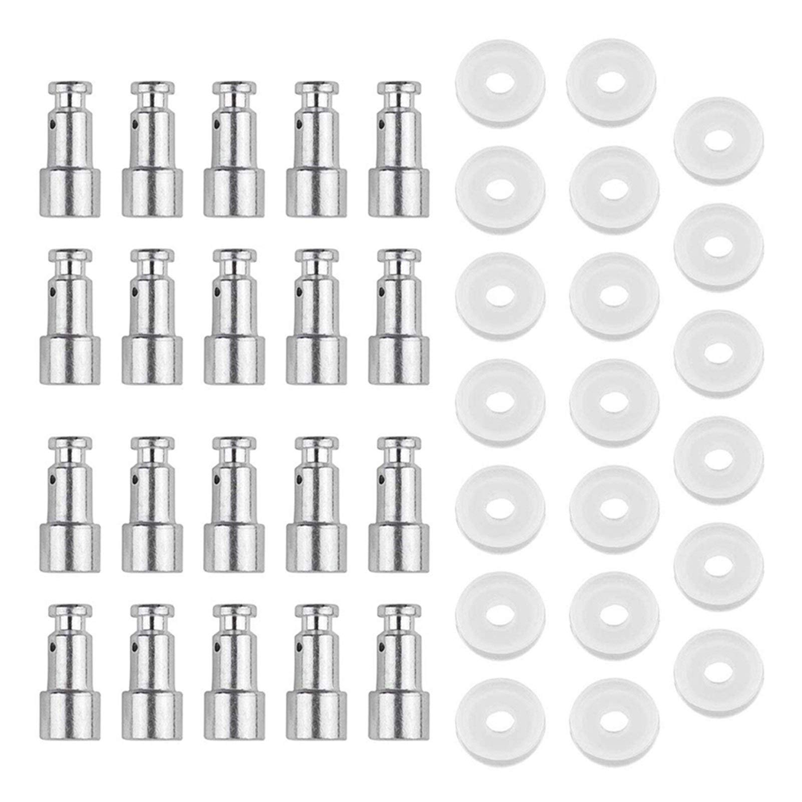 20 Pack Universal Pressure Cooker Steam Valve Replacement - Compatible with XL, YBD60-100, PPC780, PPC770 Models - Floater & Sealer Kit for Safe Cooking | Perfect for Home Kitchens & Restaurant Use