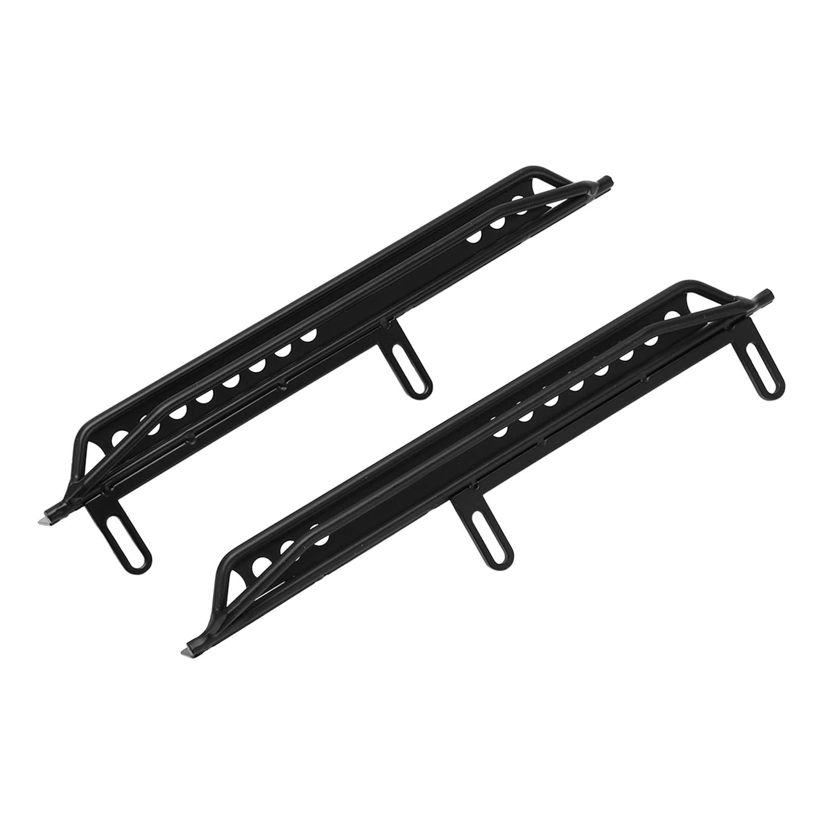 Heavy Duty Black Iron RC Car Side Pedal - High Strength Remote Control Car Accessory for 1/16 Scale Models | Perfect for Off-Road Racing & RC Car Upgrades