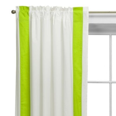 Bacati Valley of Flowers Curtain Panel - Floral Window Treatment for Living Room & Bedroom - Light Filtering & Privacy Sheer Drapes