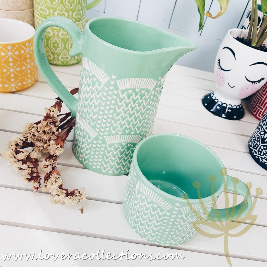 50% Off + Buy 1 Get 1 Free - Cute Green Heart Shaped Coffee Mug - Perfect for Valentine's Day Gifts, Couples, and Cozy Home Decor