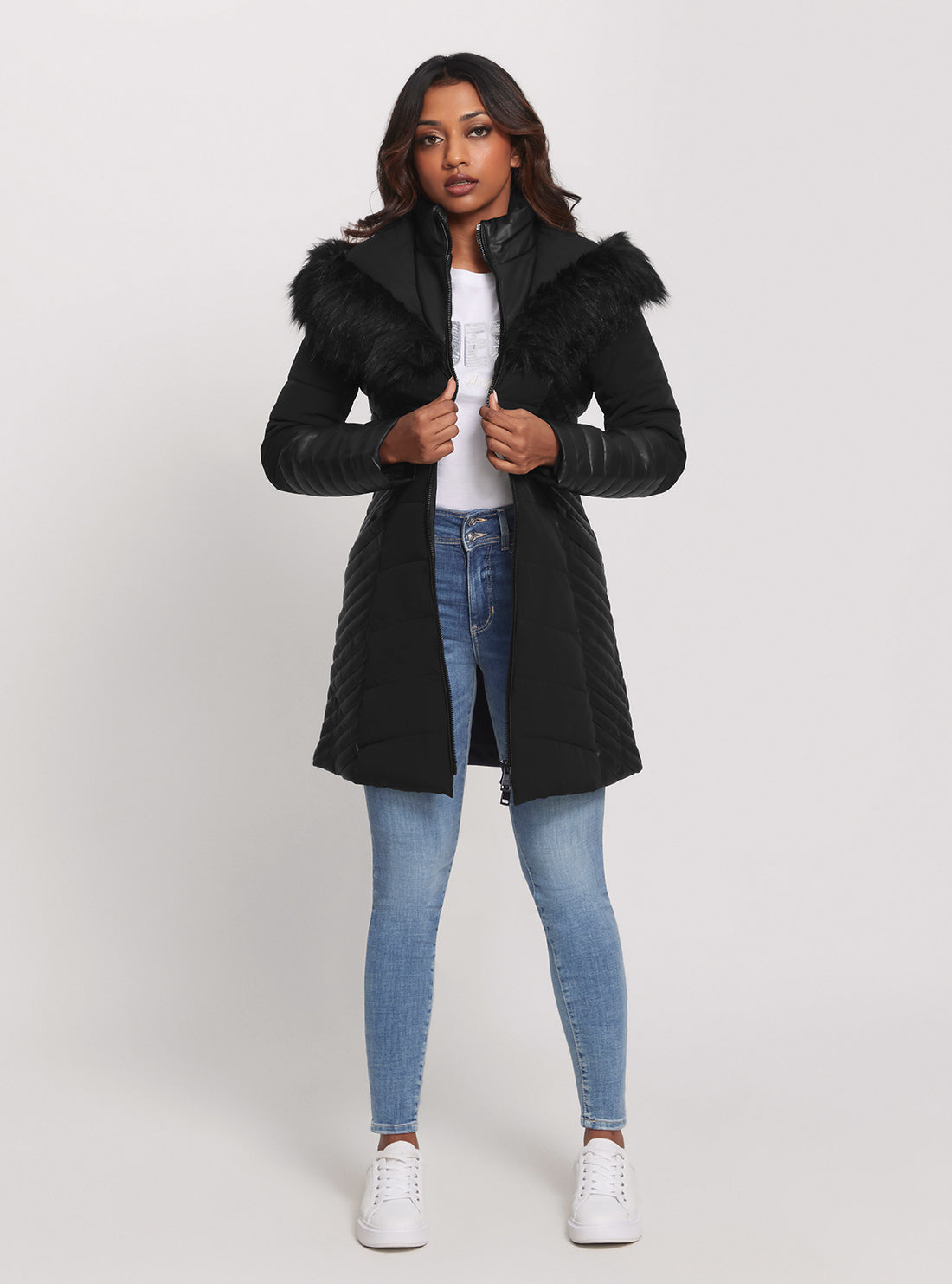 Eco-Friendly Black Oxana Jacket - Stylish Women's Outerwear for Fall & Winter | Perfect for Casual Wear, Office & Outdoor Activities