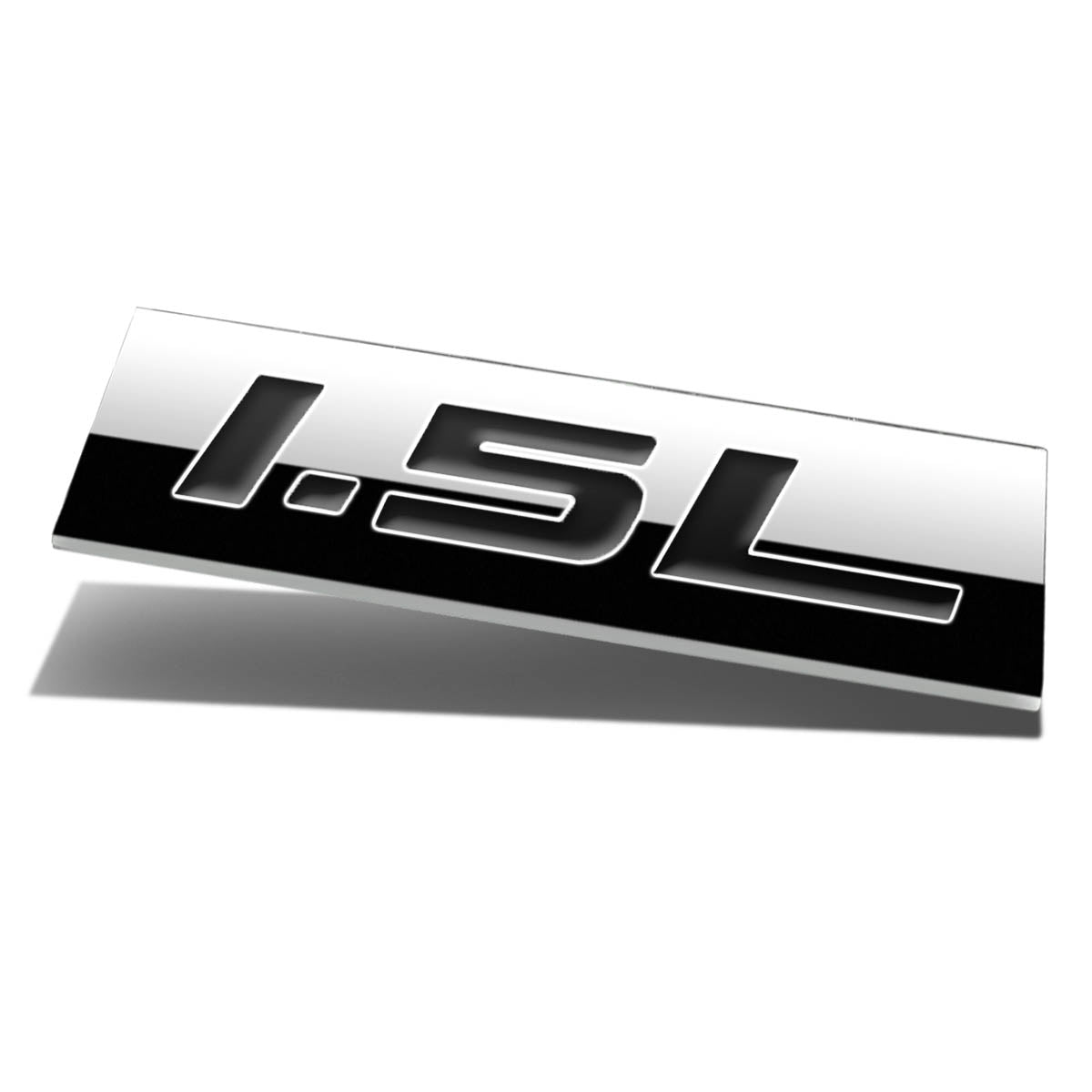 1.5L Universal Chrome Emblem Badge Decal - Premium Car Styling Accessory for Auto Enthusiasts | Perfect for Vehicle Customization, Car Shows & Personalization
