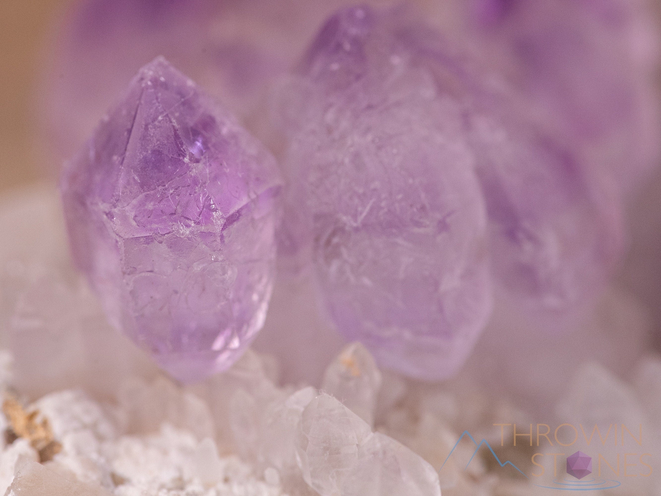 Natural Raw Amethyst Crystal - February Birthstone, Unique Spiritual Gift, Boho Home Decor for Healing & Meditation | Perfect for Yoga Spaces, Bedroom Decor & Energy Cleansing