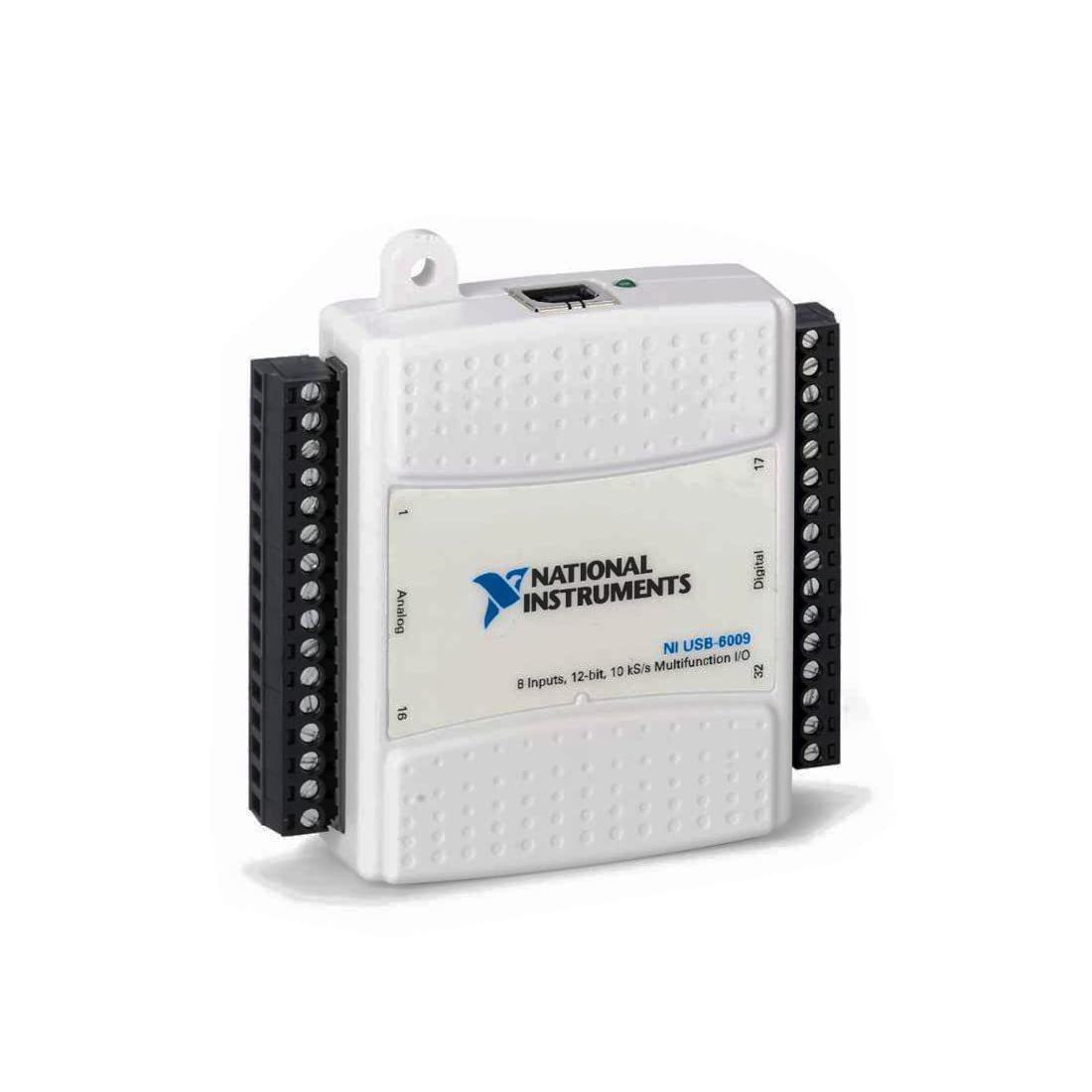 NI USB-6009 Multifunctional Data Acquisition Module (779026-01) - High-Speed DAQ Device for Lab Testing, Industrial Automation & Research Applications