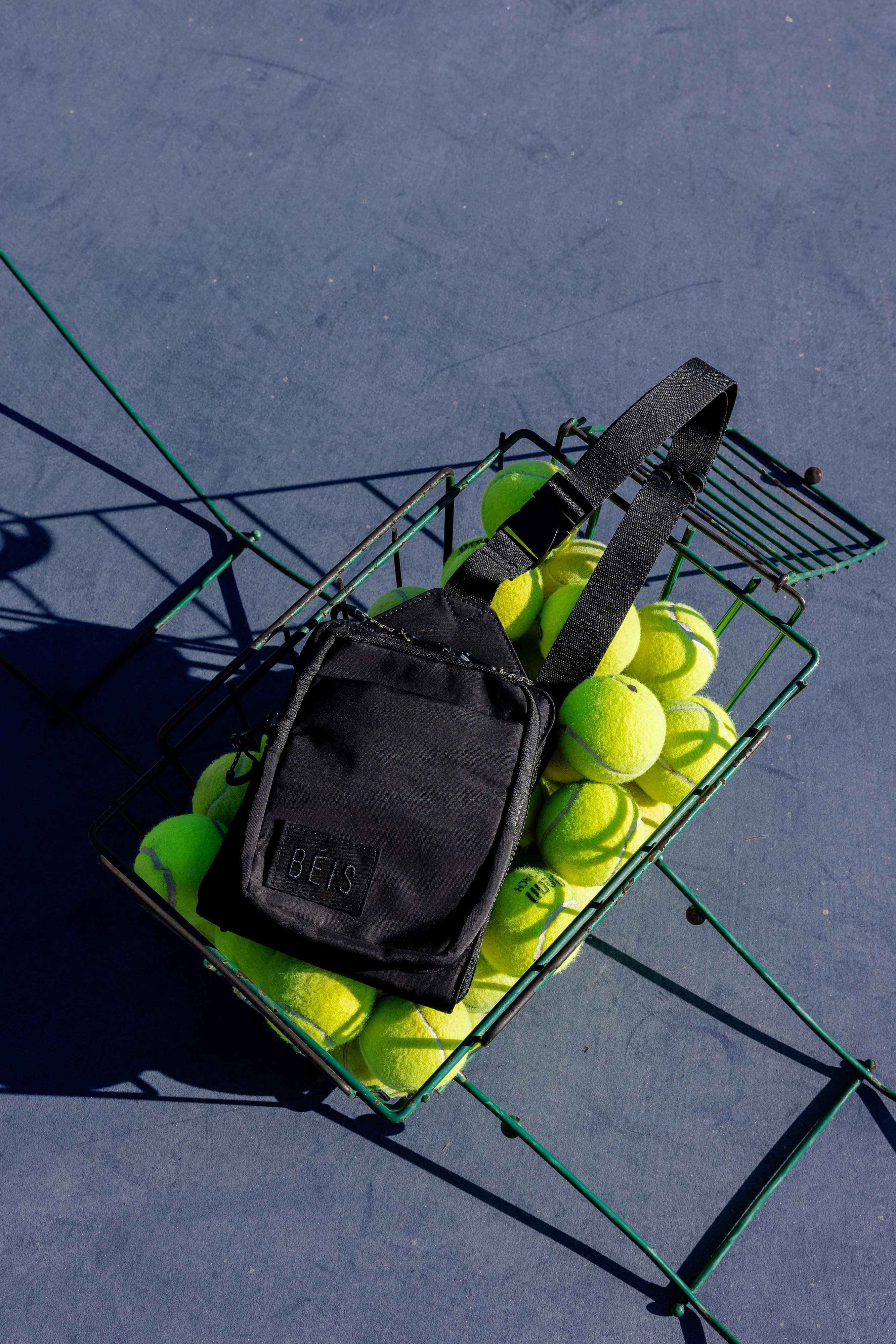 Premium Black Sport Sling Bag - Lightweight & Durable Crossbody Sling Pack for Running, Hiking, Travel & Everyday Use