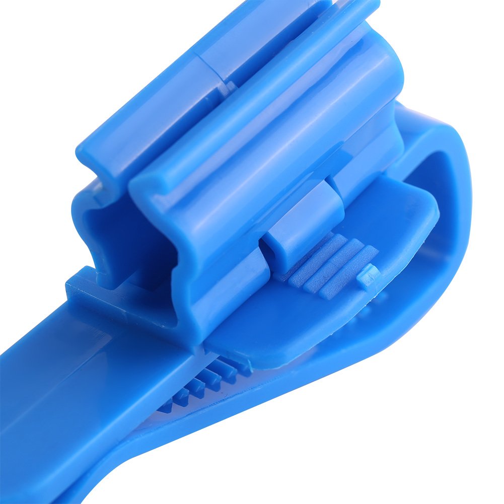 Fdit 2-Pack Aquarium Fish Tank Hose Holder Hanger - Water Pipe Tube Mounting Clip for 8-16mm Inflow & Outflow Pipes - Perfect for Freshwater/Saltwater Fish Tanks & Aquatic Systems