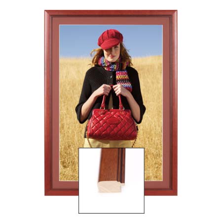 20x24 Poster SwingFrame with Matboard - Premium Wood 353 Profile for Wall Art Display | Perfect for Home, Office & Gallery Decor