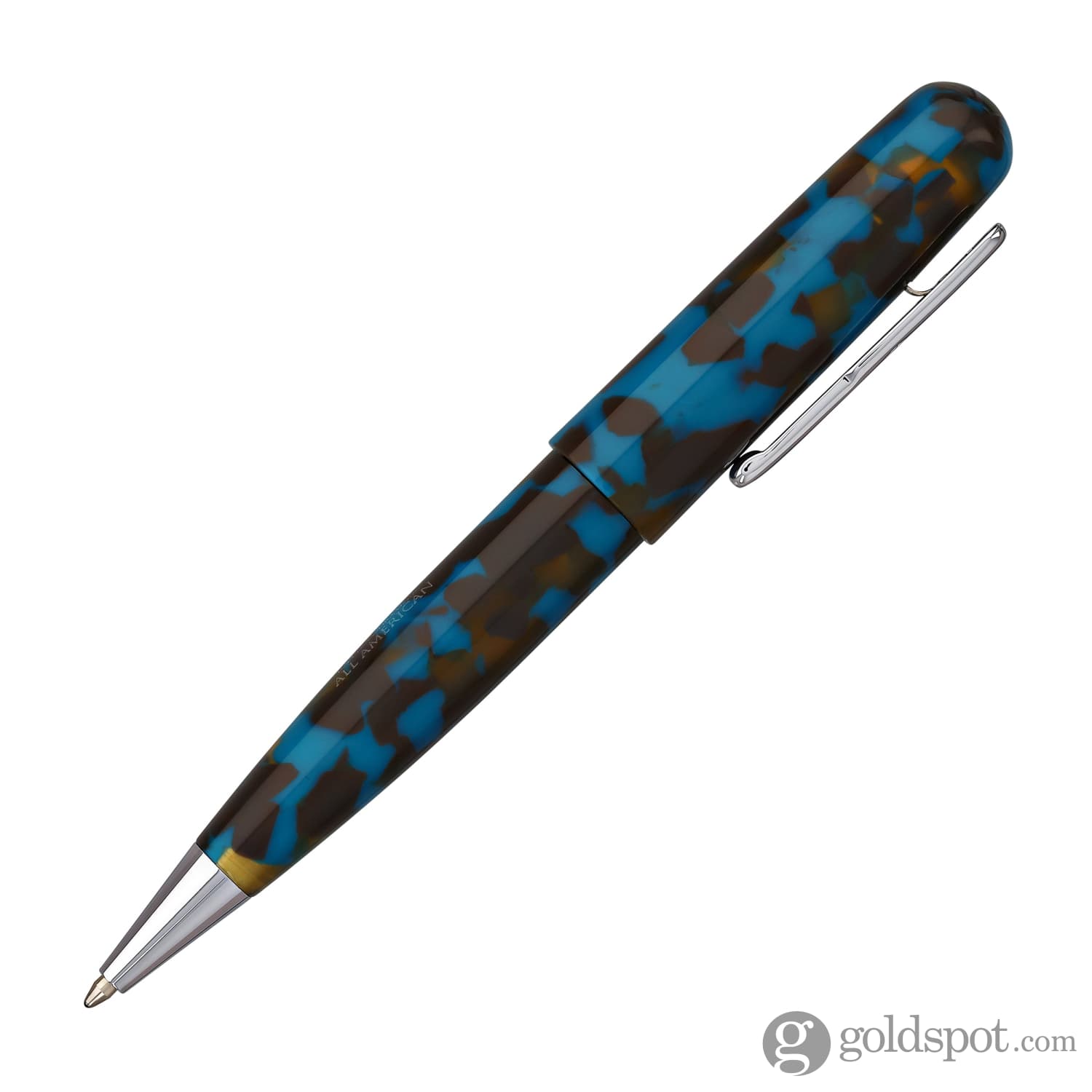 Conklin All American Ballpoint Pen - Southwest Turquoise Color - Premium Writing Instrument for Office, School & Gift Giving