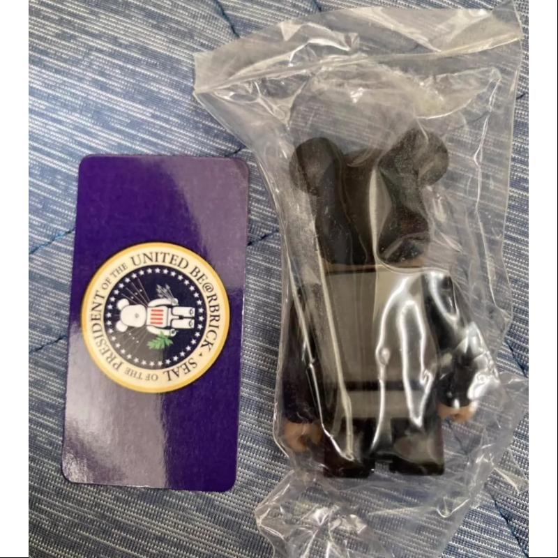 Bearbrick Series 27 SUPER Secret The President 100% Collectible Art Toy - Limited Edition Vinyl Figure for Display, Gift & Anime Fans Collection