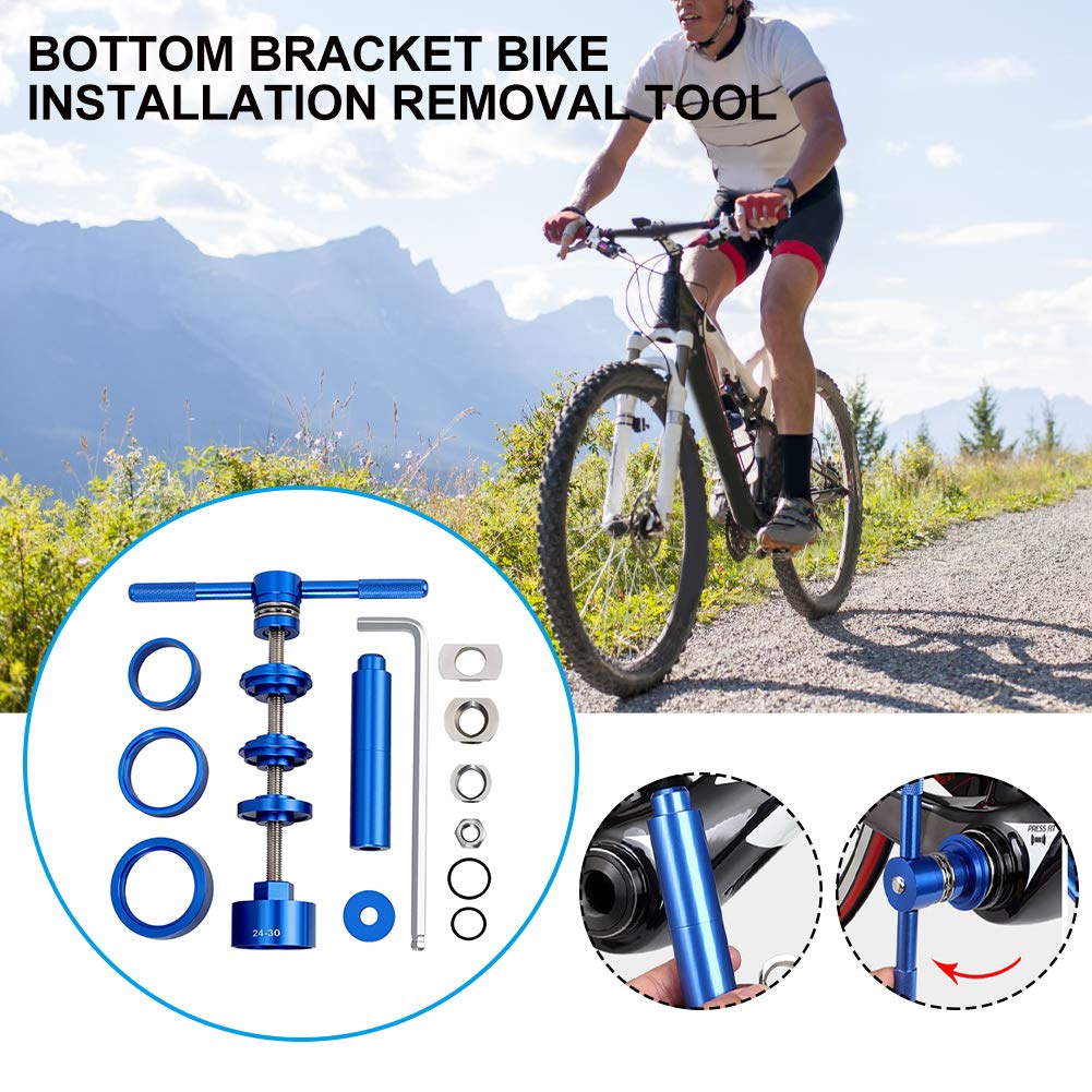 CALIDAKA Professional Bicycle Bottom Bracket Tool Kit - Durable BB86 PF30 BSA Threaded Bottom Bracket Installer and Remover - Perfect for Bike Maintenance, Repair Shops & Home Mechanics