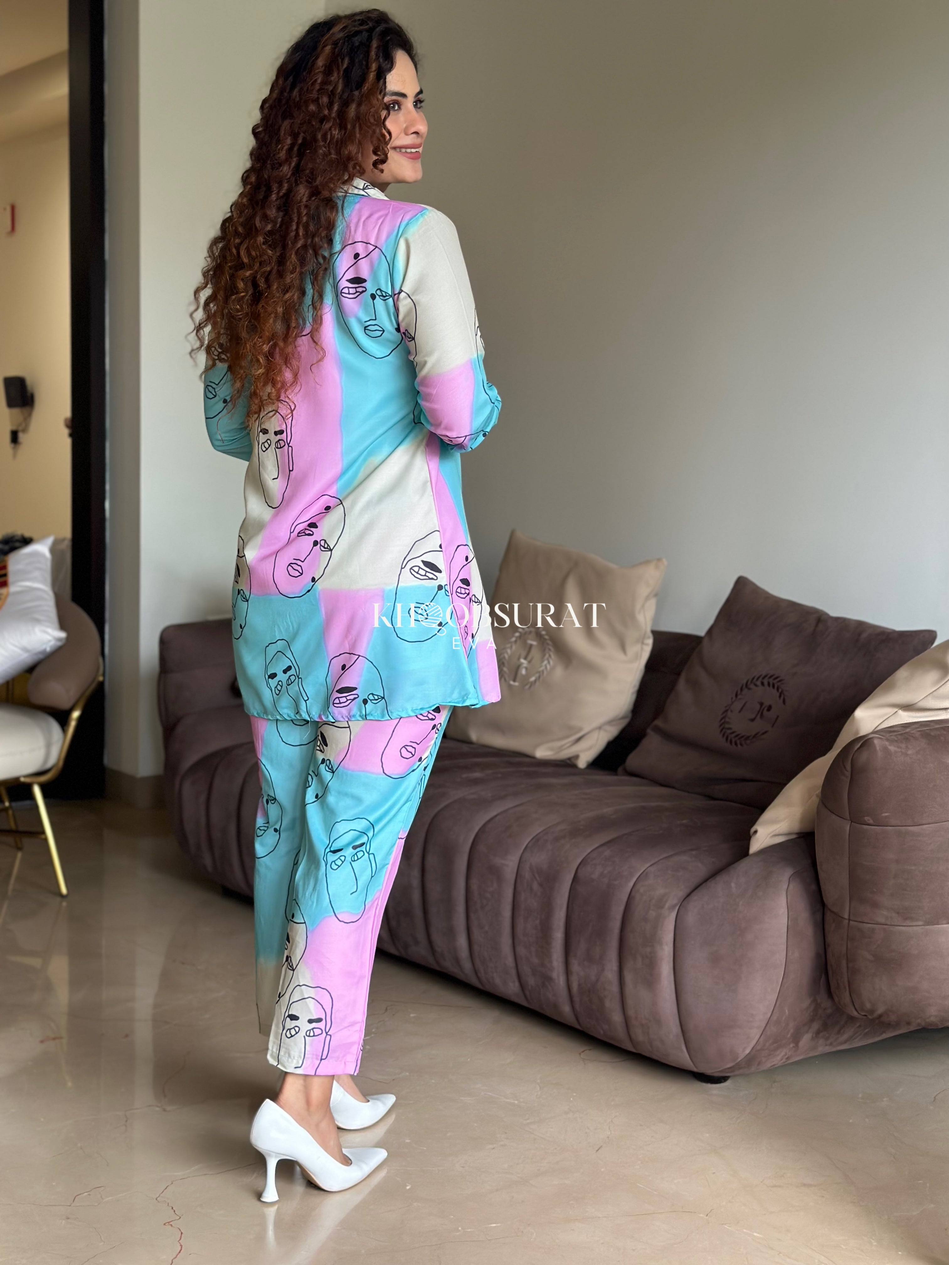 BOSS LADY COORD SET - Women's Stylish 2-Piece Outfit for Office, Party & Business Meetings | Professional Workwear & Fashionable Women's Clothing