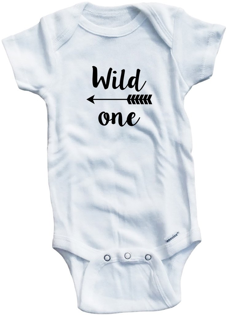 Wild One Baby Tee for Girls - Perfect for Birthdays & Parties