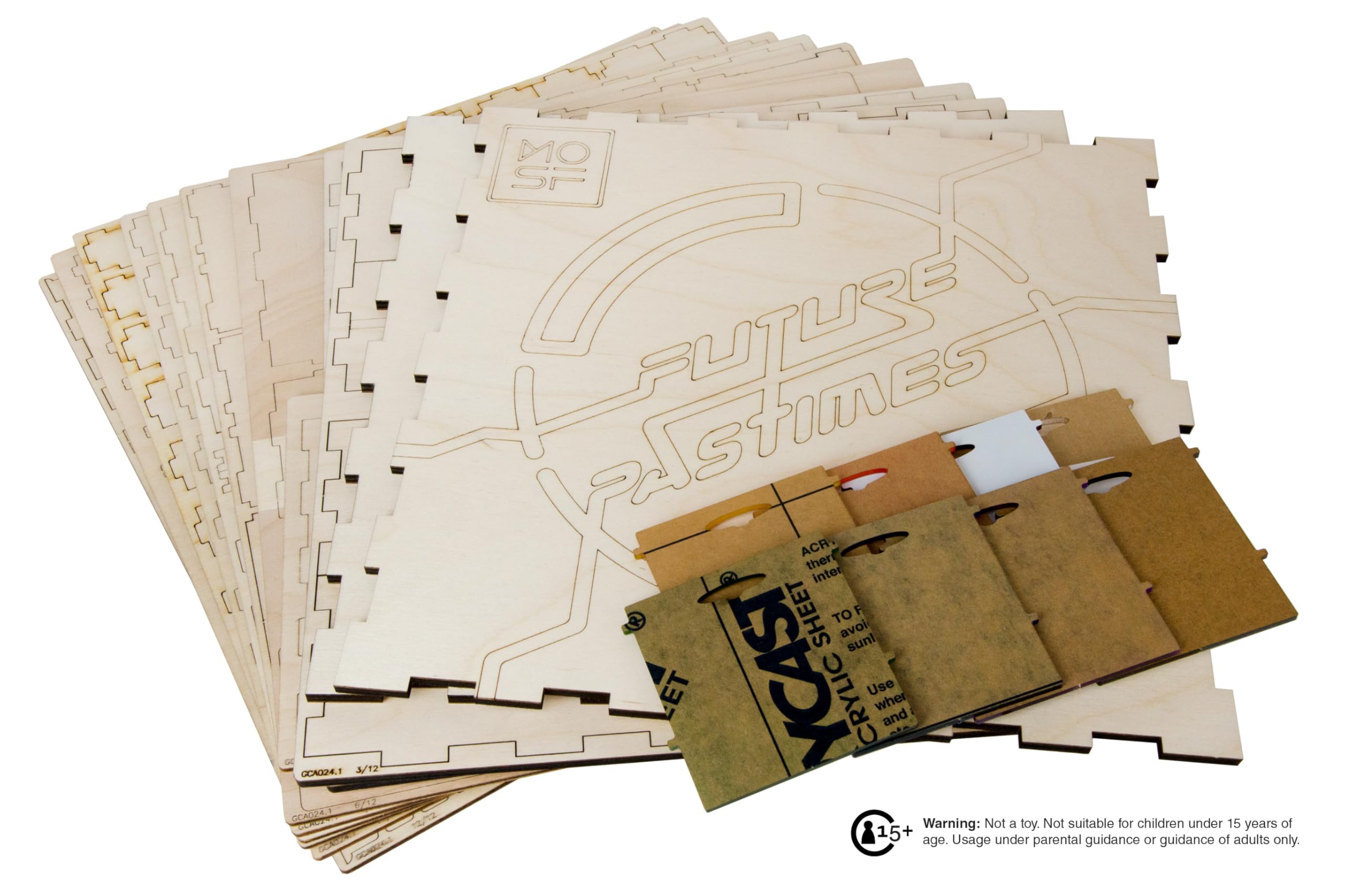 Cosmic Encounter Collector's Edition Wooden Storage Box with Multiple Trays - The Broken Token Compatible Game Crate for Board Game Organization & Protection - Perfect for Game Nights and Collector Displays