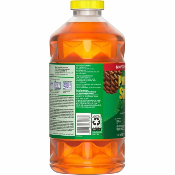 Pine-Sol Multi-Surface Cleaner & Disinfectant - Pine Amber Scent, 80oz (3-Pack) | All-Purpose Floor, Kitchen & Bathroom Cleaner for Homes & Offices