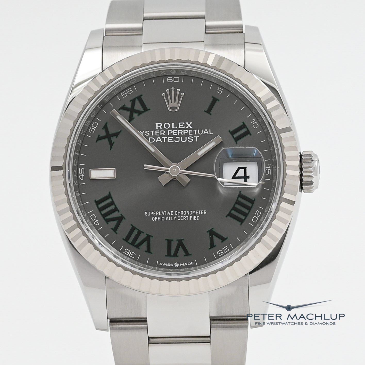 Rolex Datejust 36 Stainless Steel Watch 2024 - Luxury Automatic Men's Watch with Date Display - Perfect for Business, Formal Events & Special Occasions