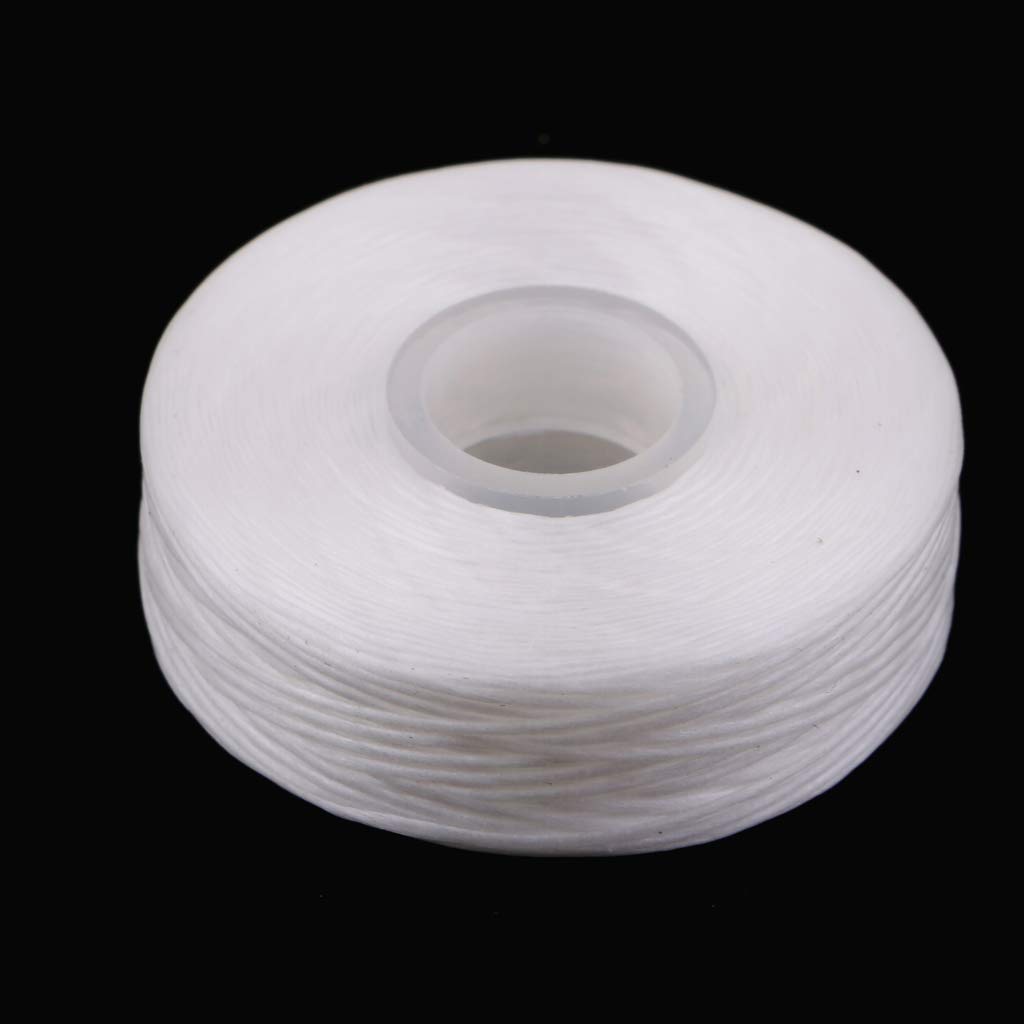 Freneci 2 Rolls Extra Strong Bait Floss 50m - Durable Fishing Line for Bass, Carp & Catfish - Perfect for Freshwater & Saltwater Fishing