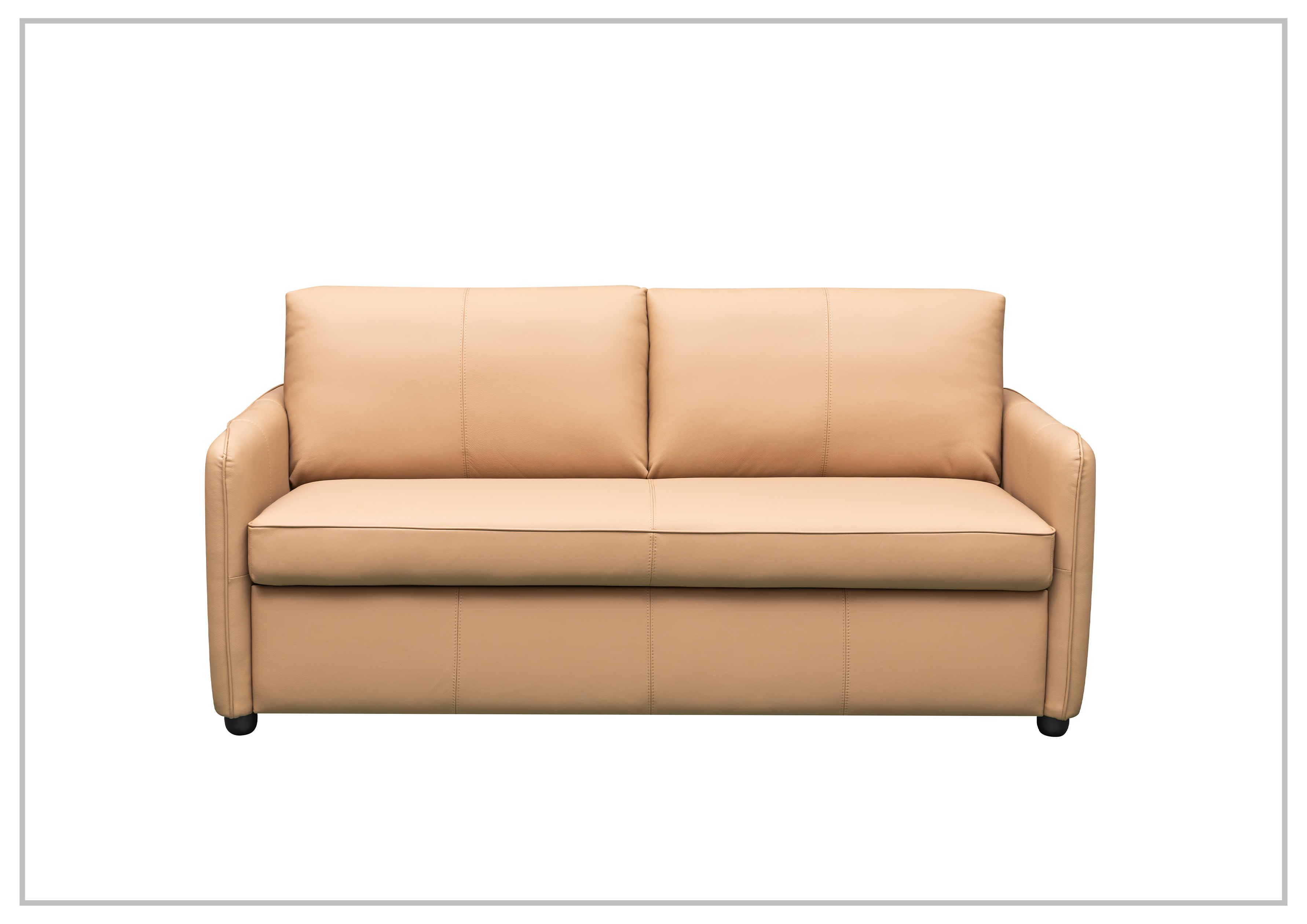 Gio Italia New York Queen Size Fabric Sleeper Sofa with Memory Foam - Affordable Convertible Sofa Bed for Small Spaces, Guest Rooms & Apartments