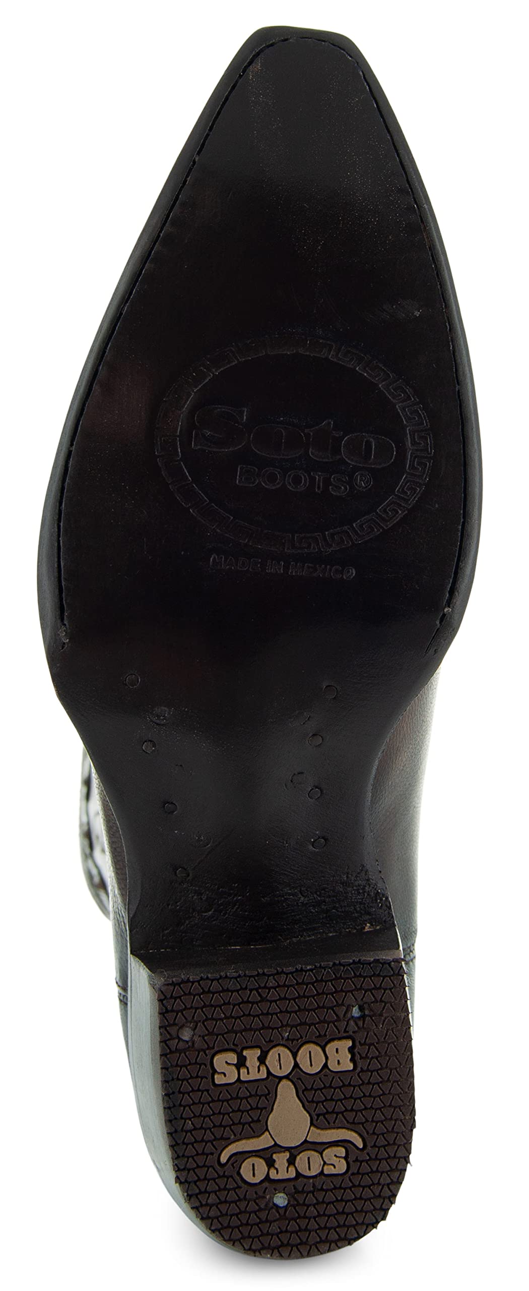 Soto Women's Zippered Burnished Cowgirl Boots M50050 - Stylish Western Boots for Country Dancing, Rodeo & Casual Wear