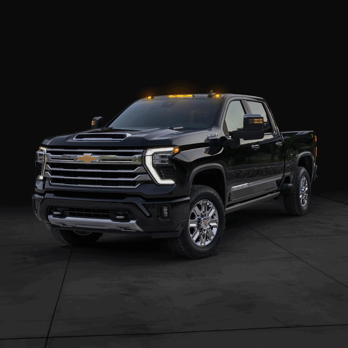 GMC & Chevy 20 25 4th Gen Heavy Duty 3-Piece RGB LED Cab Roof Lights with Bluetooth App Control - Ultra Bright Multi-Color Replacement for Factory Cab Lights (Perfect for Off-Roading, Truck Customization & Night Driving)