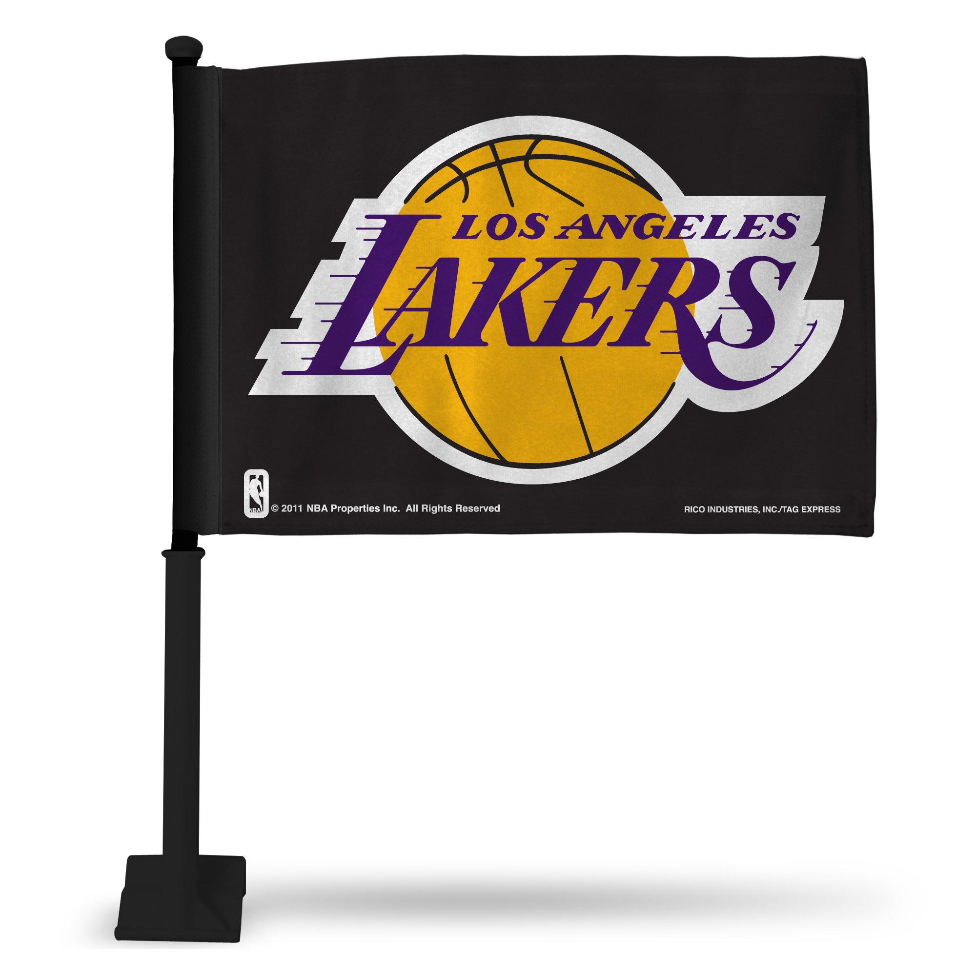 NBA Double Sided Car Flag 16x19 - Show Team Spirit While Driving