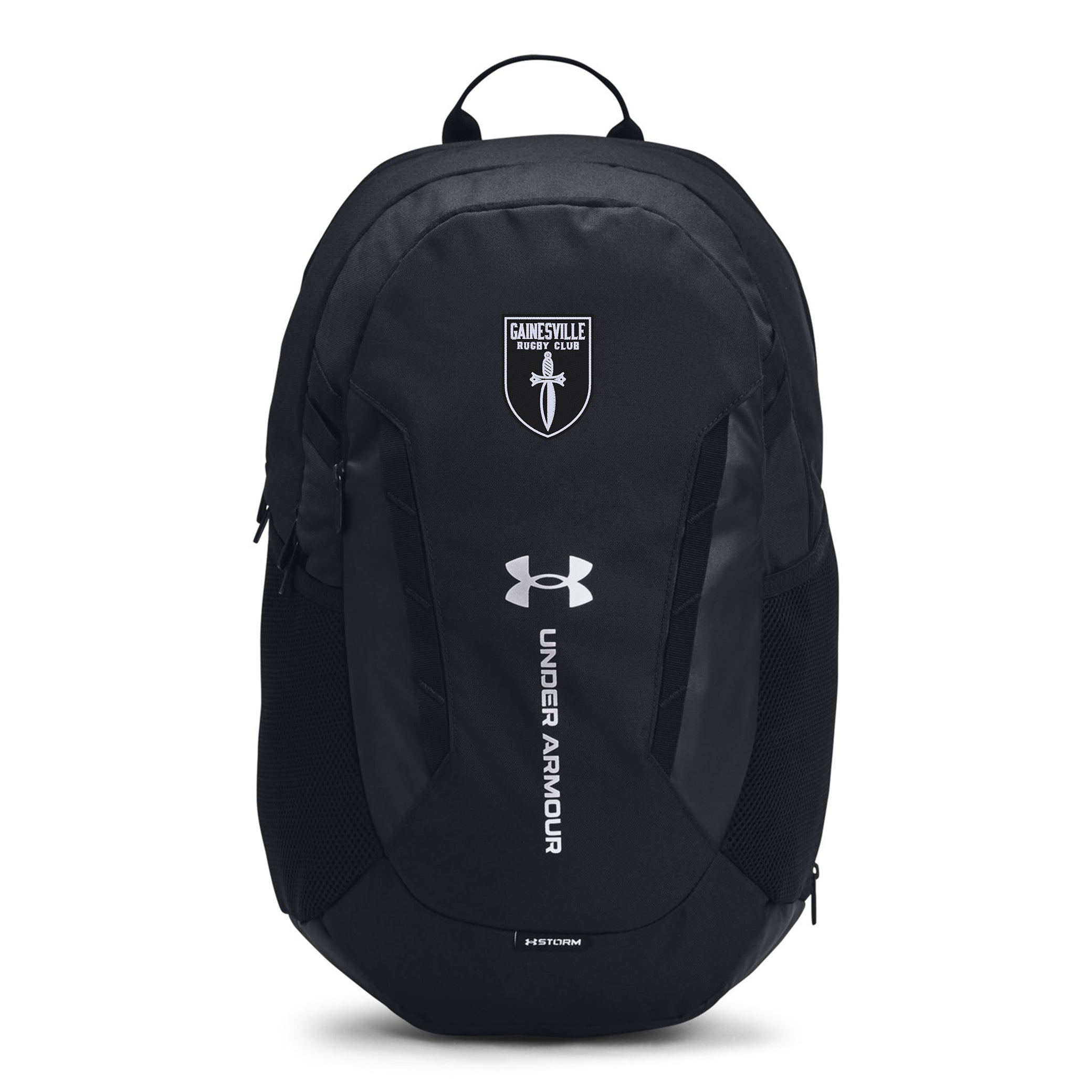 Gainesville Spartans RFC UA Hustle 6.0 Backpack - Durable College & Travel Backpack for Rugby, Sports & Outdoor Activities