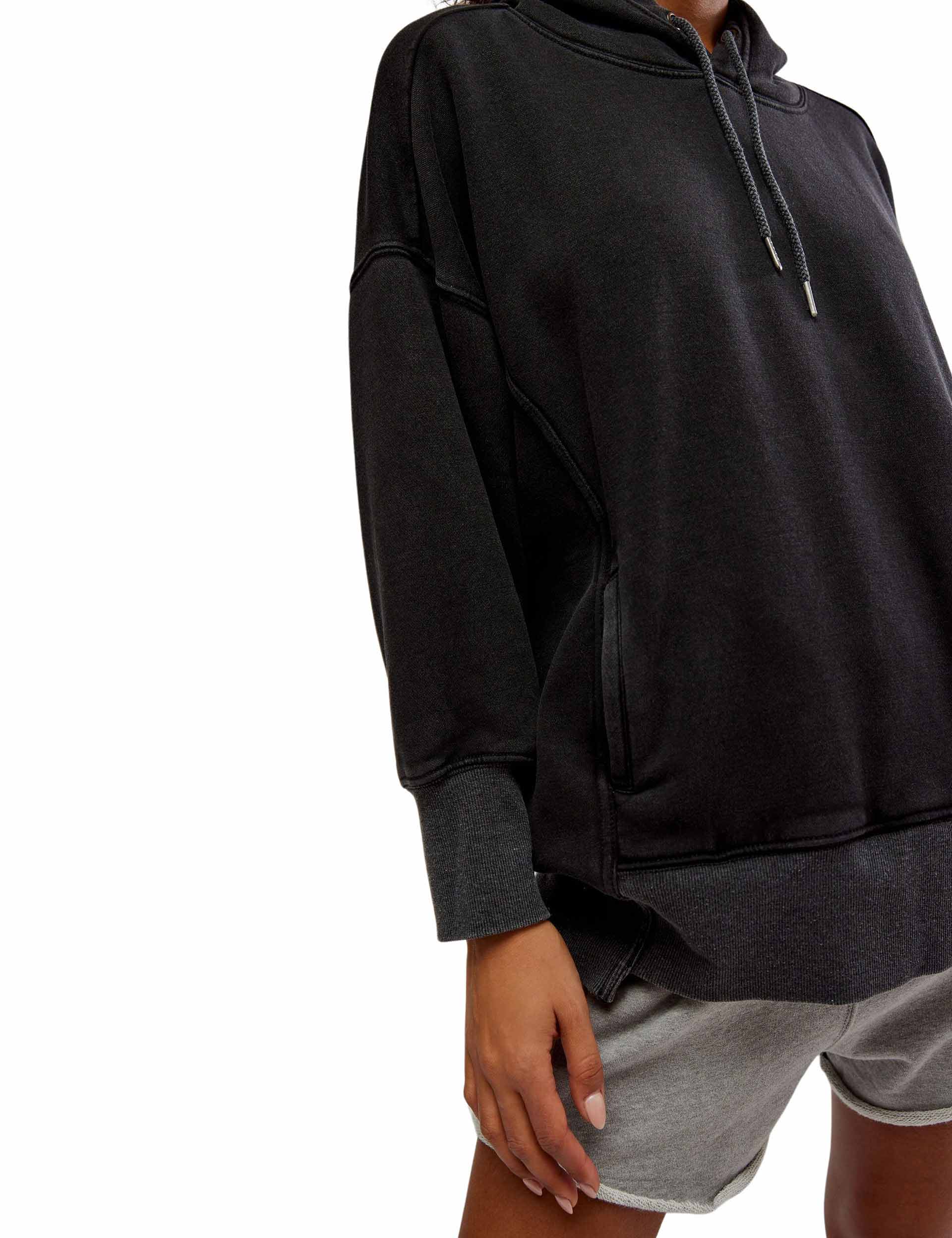 Sprint To The Finish Hoodie - Black | Comfortable & Stylish Pullover for Running, Gym & Casual Wear