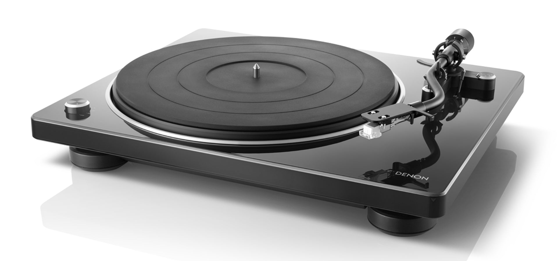 Denon DP-400 High Fidelity Automatic Turntable with Speed Sensor - Perfect for Vinyl Record Lovers & Home Audio Systems
